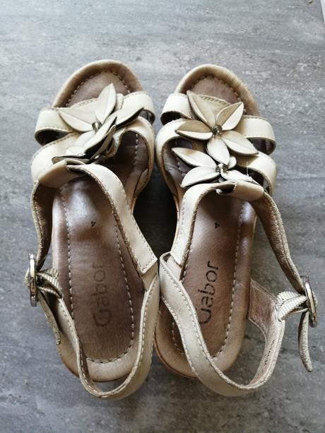 Sandále gabor v37, vd 23,5 cm, opätok 6,5 cm, gabor,37