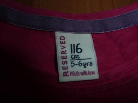 Tričko so srdiečkom, reserved,110