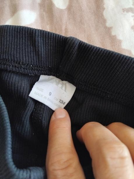 Čierne krátke legíny 134 zara, zara,134