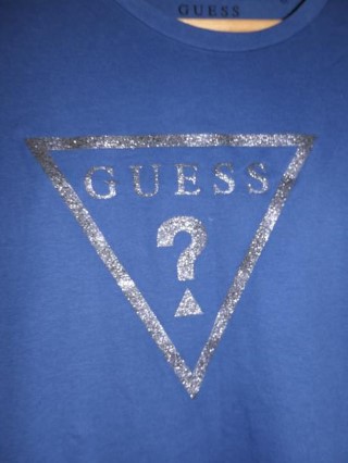 Guess original krasne trickove saty xs/s, guess,s / xs