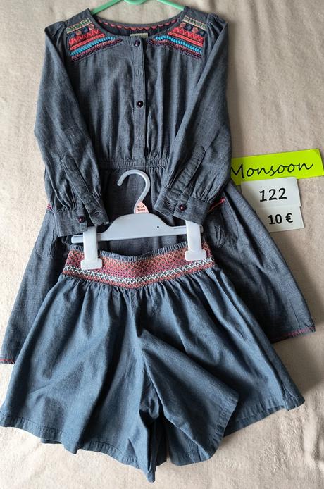 Šaty s krátkymi nohavicami monsoon 122, monsoon,122