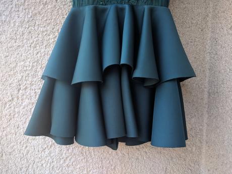 Spoločenské šaty smaragdové, 40