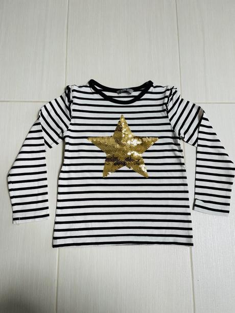 Tričko s flitrami, lindex,110