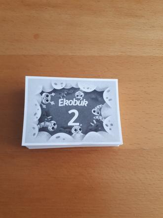 Kaufland nálepky - nálepky do knižky ekobúk, 