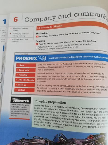 The business b1 intermediate students book,