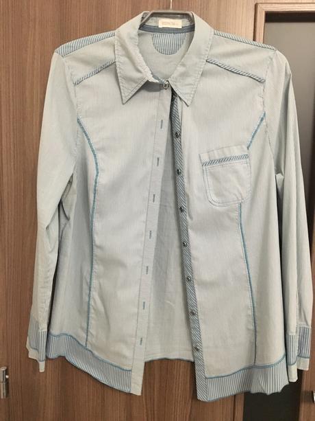 Pruhovaná tenká košeľa, 44