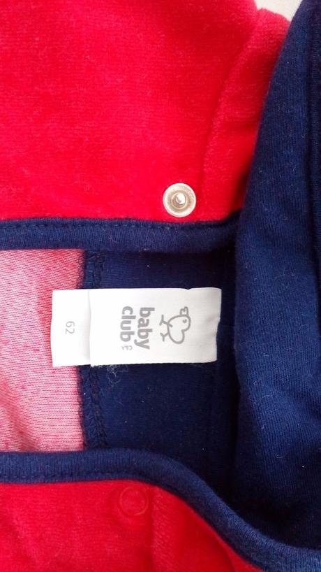 Velúrový kompletík, c&a,62