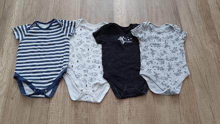 Balík 4x body s krátkym rukávom od 1,5 r., 86