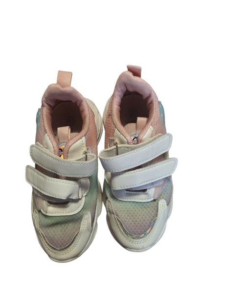 Dievčenské tenisky na zapínanie na suchý zips, 28