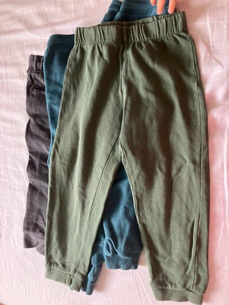 5x tepláky h&m zara, h&m,104