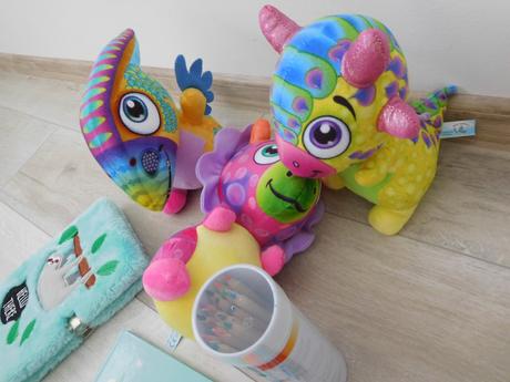 Dinosaurus látkový, zápisníček plyšový, pre dievča, 