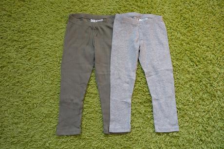 Legíny vrúbkované, h&m,104