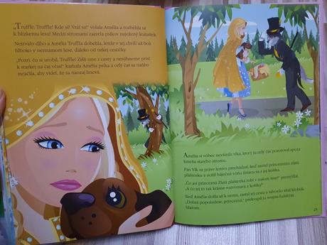 Barbie ružová a zelená kniha rozprávok, 