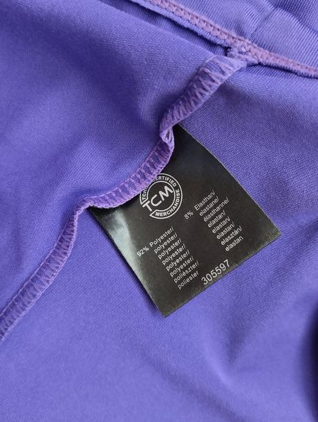 Fialove tričko, tchibo,m