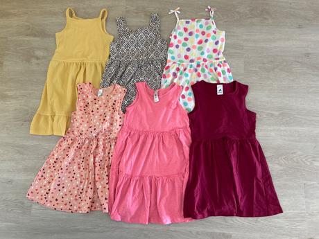 Dievcenske bavlnene saty vel. 128, palomino,128