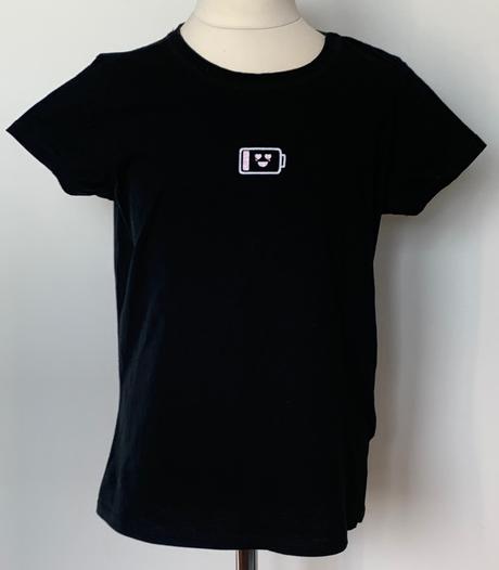 Reserved čierne tričko pre dievčatá, reserved,140