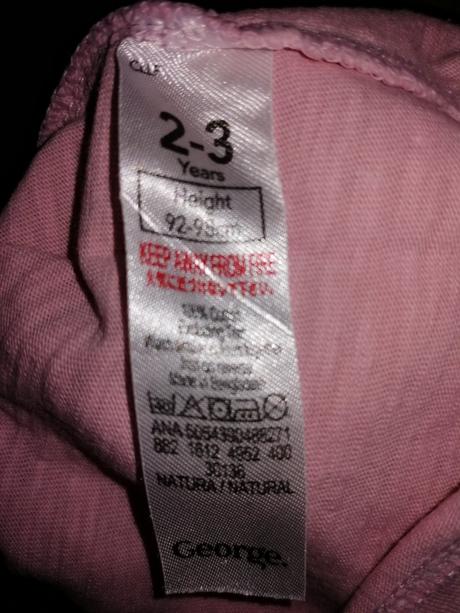 Ružové tričko, george,92