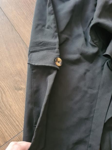 Čierne široke nohavice, m