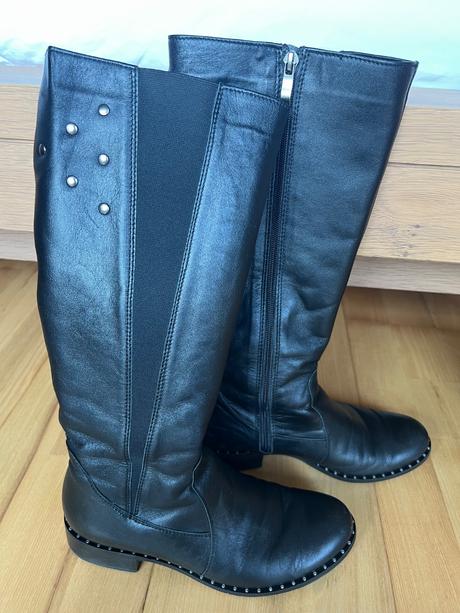 Kožené čižmy jami v. 37, 37