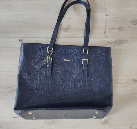 Taška tmavomodrá, lasocki