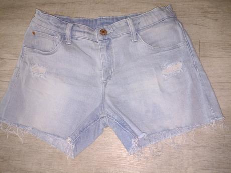 Kraťasy riflové, h&m,152