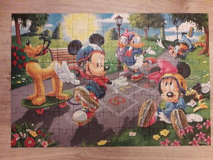 Puzzle mickey mouse 100 dielov,