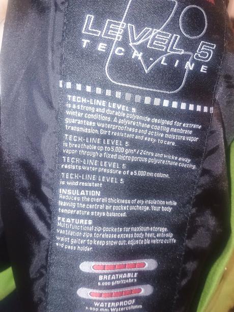 Lyžiarska bunda kiltec veľkosť m, m