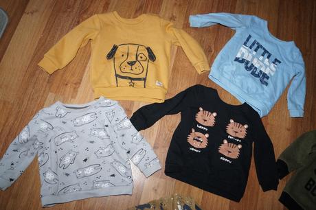 6 kusov mikiniek-cena spolu, 92