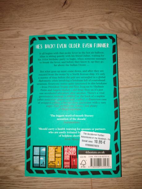 Jonas jonasson accidental further adventures..., 