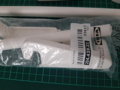 Ikea - nádoby, koľajnička a držiak.,