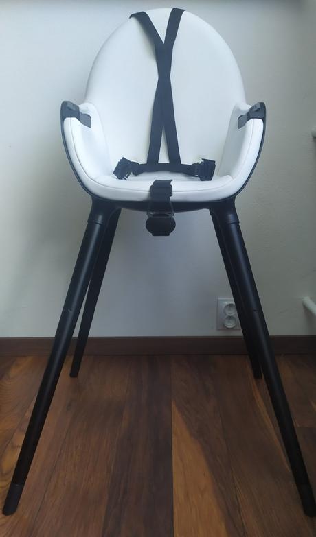 Jedálenská stolička kinderkraft fini 2v1 black, kinderkraft