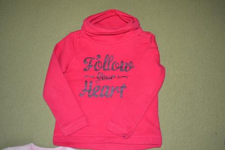 Teplá mikina s rolákovým golierikom v. 122, c&a,116