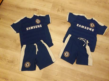 Pyžamá chelsea - 2 ks - krátky rukáv, 104