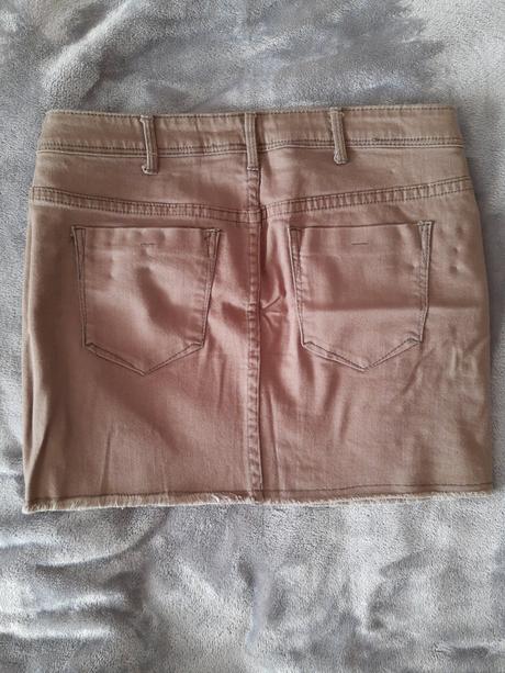 Rifľová sukňa olivová, amisu,36