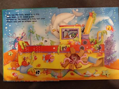 Anglická kniha s pohyblivými obrázkami,