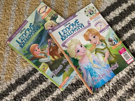 Ledové království časopisy 2ks,