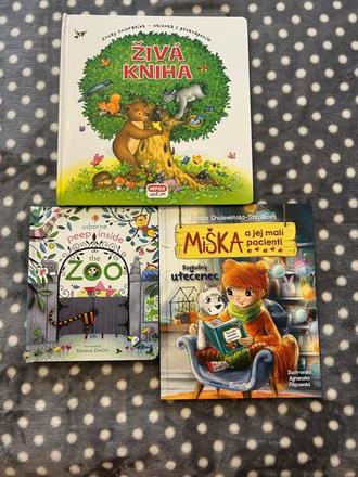 Knihy o zvieratach aj,sj jazyku,