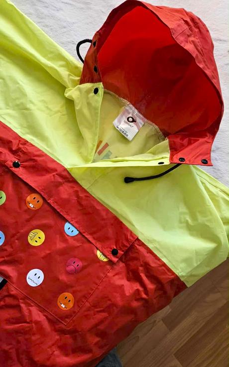 Detský pršiplášť / pončo s kapucňou, zn. chilli,
