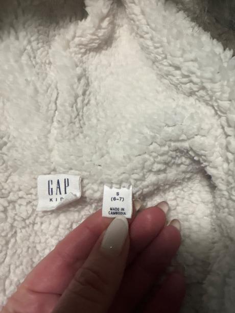 Gap kids mikina zateplena, gap,s