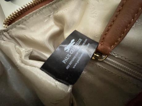 Paul costelloe exkluzívna kožená kabelka,