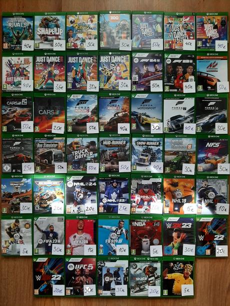 Xbox 360 hry, xbox one hry a xbox series x hry, 