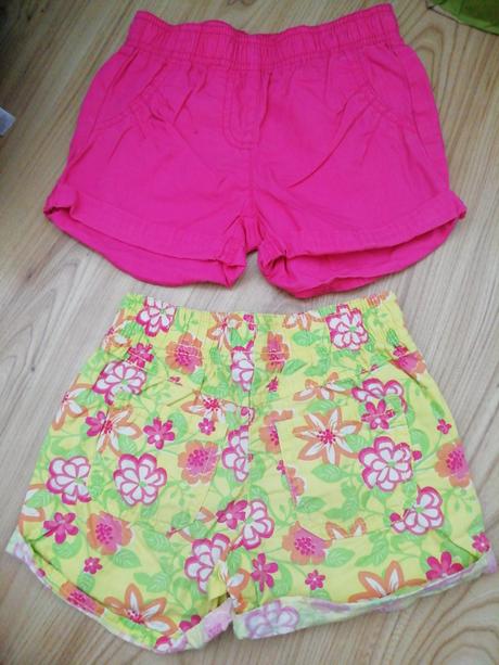 Letne sortky 2ks, lupilu,98