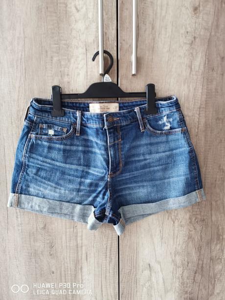 Dámske rifľové kraťasy, hollister,30