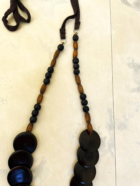 Drevený náhrdelník, 