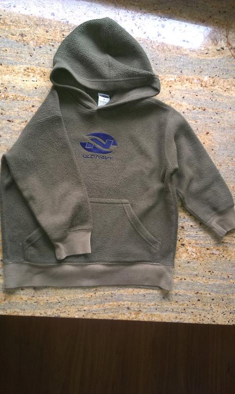 Flisova mikina s kapucnou, old navy,104
