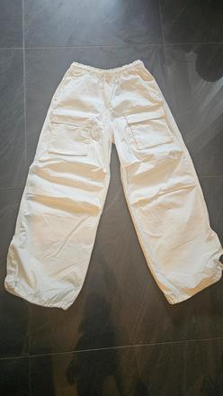 Široké športové nohavice, h&m,xs