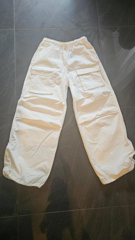 Široké športové nohavice, h&m,xs