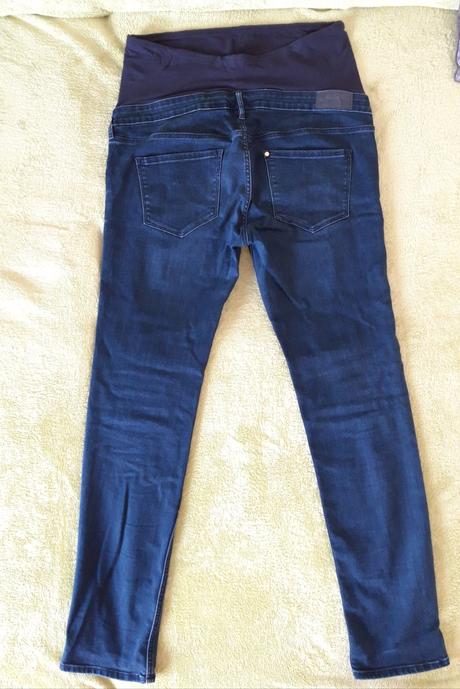 Tehotenské riflové nohavice, 46