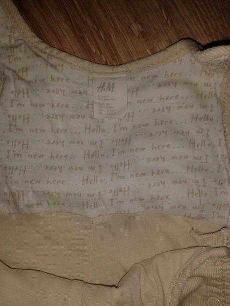 Mencestrove nohavice, h&m,62