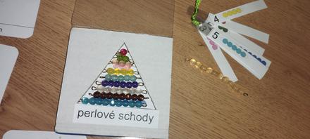 Vrecúšková aktivita - perlové schody, 
